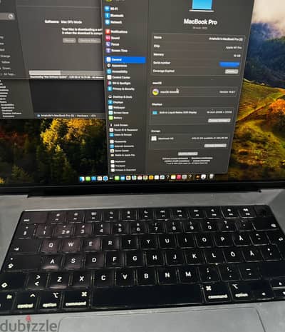 Mackbook 16 inch m1 pro 512