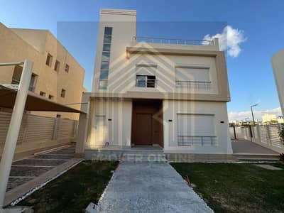 For sale a villa with installments immediate delivery in October [ Grand Heights compound ] with a swimming pool