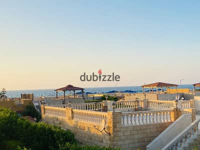 The best chalet with a private pool, super deluxe finishing, sea view from El Geneina and El Ruf, in the best village on the North Coast, El Shorouk Village, kilometer 41
