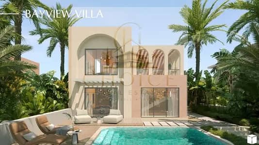 فيلا متشطبه بالتكييفات ببرايفت بول & فيو علي اللاجون ريسيل بسعر اقل من الشركه في قريه اوجامي سوديك بالساحل الشمالي