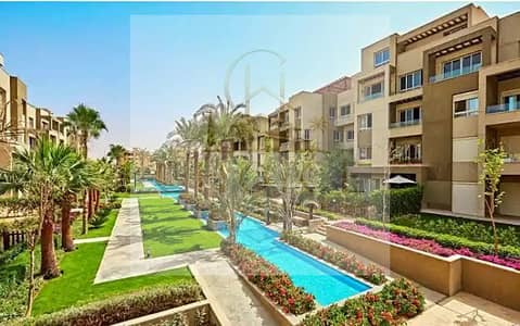 3-bedroom apartment with a landscape view at a bargain price in Haptown Compound by Hassan Allam in Mostakbal City. Delivery 2027. Resale price lower