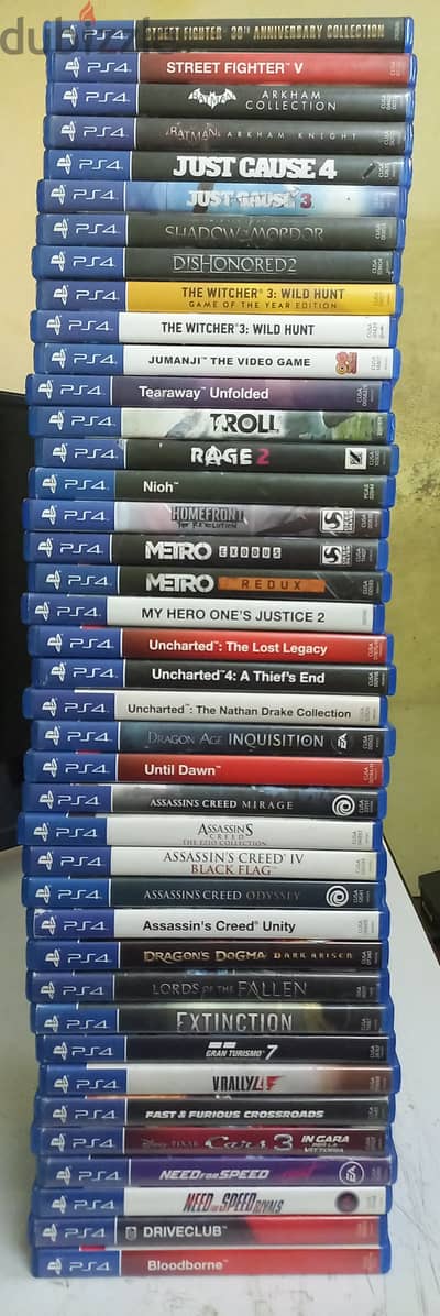 الاعاب اسطوانات PlayStation 4