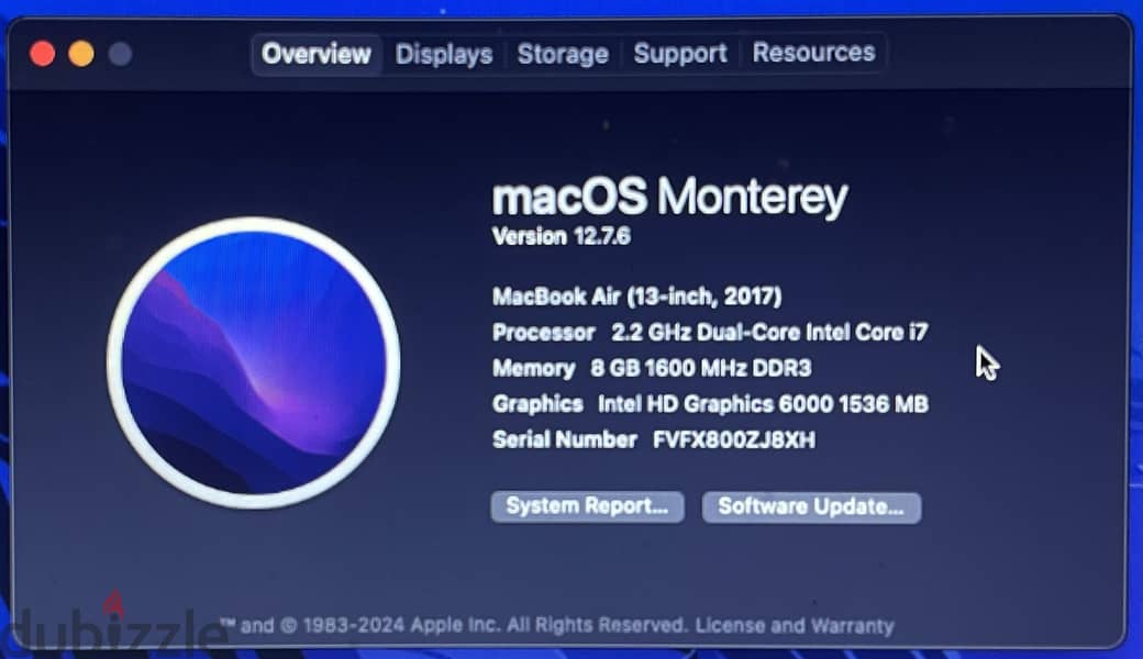 MacBook Air 13-inch 2017 6