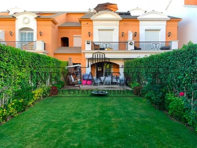 Best price for town house 4 bedrooms ready to move Fully finished ultra super lux very prime location in layan golden square new cairo
