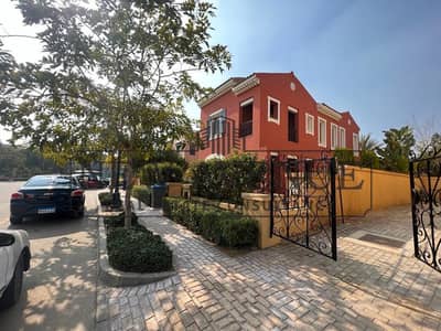 the best price for Standalone 4 bedrooms  ready to move  and fully finished with Ac's and Kitchen cabins prime location Direct on Landscape in mivida