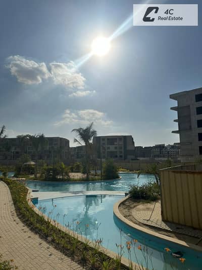 Apartment fully finished 128m for sale in palm hills new cairo view lagoon direct cleo phase