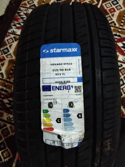 فردتين كاوتش زيرو مقاس ٢١٥/٥٥/١٦