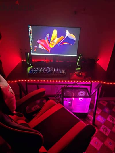 High-End Gaming Setup (PC & Monitor) – 14th Gen i7 & RTX 4060 Ti