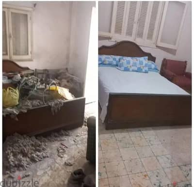 تنظيف شقق مهجورة تنظيف بعد التشطيب