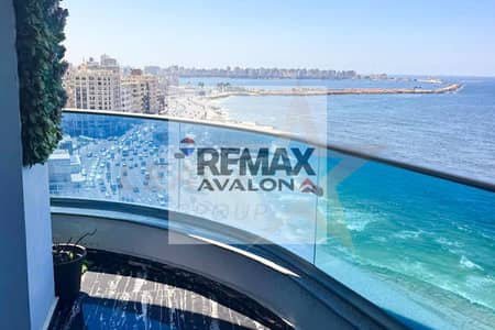 Furnished apartment for rent | Camp Shizar - direct sea view - 270 m²