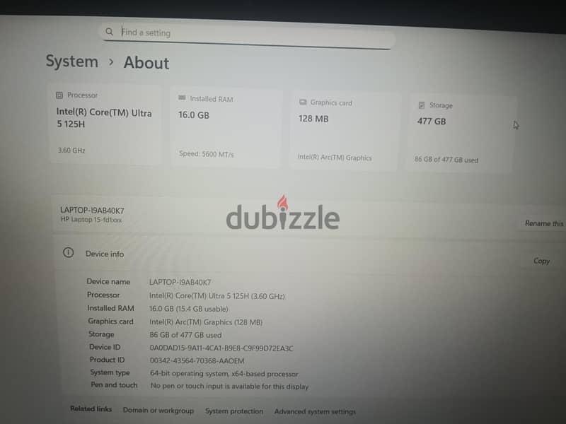 Laptop HP 15-fd1024ne 2