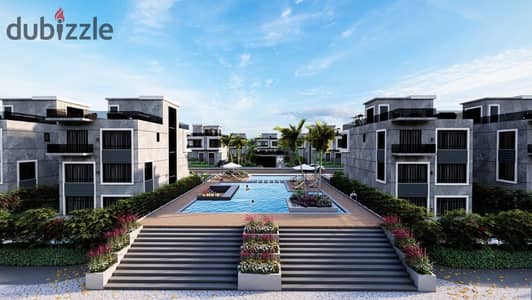305 sqm townhouse for sale with a 20% down payment in New Zayed, Yamour, a compound