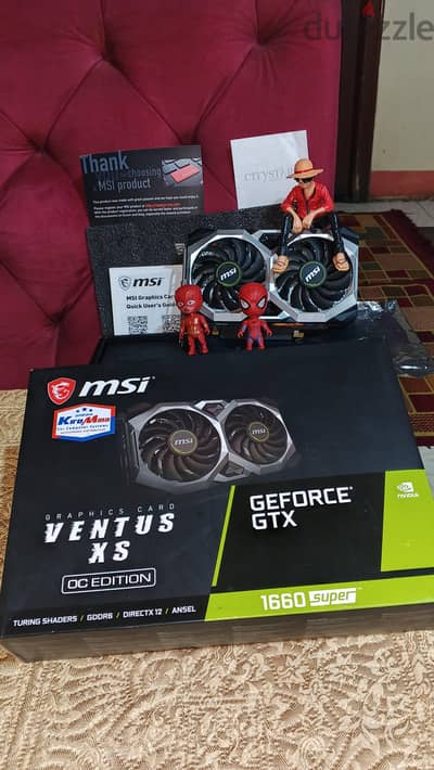 MSI GeForce GTX 1660 SUPER Ventus XS OC Edition 6GB