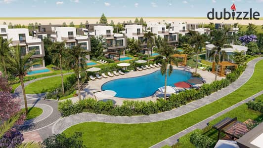 For sale: 277 sq m villa in Valley View Compound, New Zayed, with a 10-year payment plan.