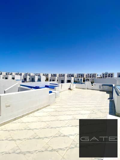 Twin house for sale—immediate delivery at an exceptional price—located in one of the best spots at Mountain View Ras El Hekma; fully finished