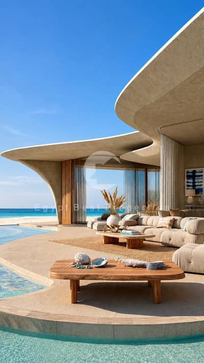 SEAFRONT 1ST ROW VILLA FOR SALE IN RAMLA FULL SEA VIEW | 5%DP ON 8Y