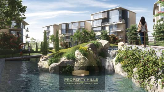 Apartment independent at a bargain price with a panoramic view over the landscape next to New Giza and Palm Hills