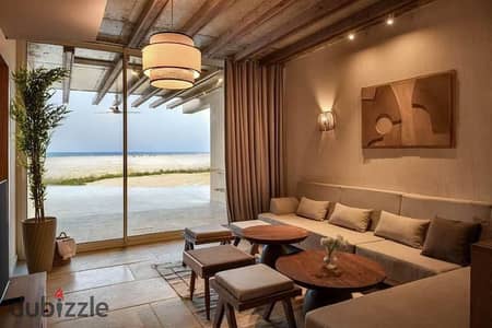 Take immediate delivery now at Direction White — a fully finished chalet on the most beautiful beach in Ras El Hekma