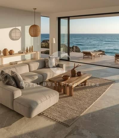 Prime Location Chalet Sea View Fully Finished For Sale Over 10 Years