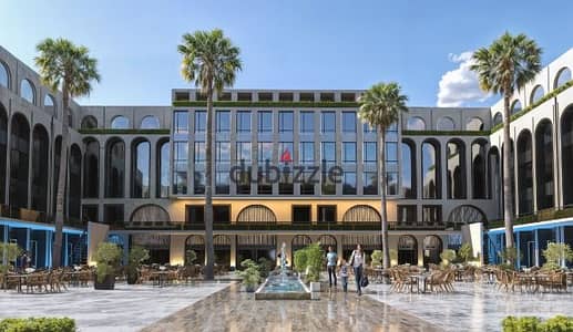 محل للبيع سعر لقطه بمساحه 51م بأقل مقدم وقسط علي 7 سنوات فMAJAN MALL في قلب حدائق أكتوبر October gardens