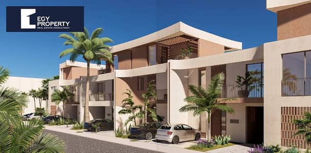 Villa for sale Fully Finished Lagoon View With Installments Till 2030 in Ramla - North Coast