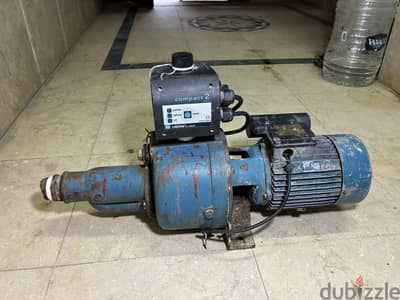 موتور مياه كالبيدا إيطالي أصلي 1.5 حصان و فلوماك كالبيدا - CALPEDA