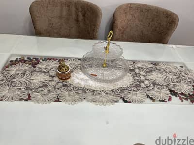 سفره مودرن خشب زان طبيعي حاله ممتازه