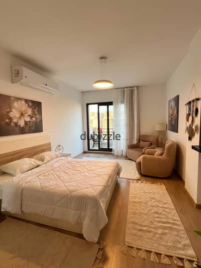 sky loft for rent in fifth square al marasem  , fifth settlement , new cairo