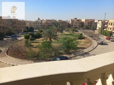 Apartment overlooking a garden in Al-Banasij 5, near the Mohamed Naguib Axis and Al-Rehab, fully finished super lux