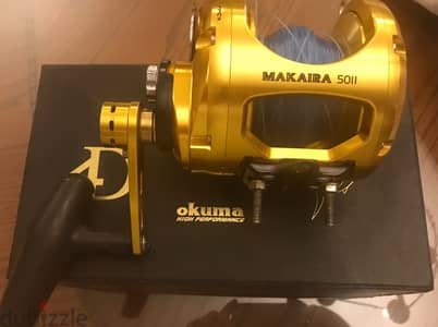 Okuma Makaira MK-50II 2-Speed Reel - Full Set With Box