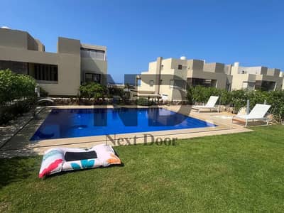 شاليه فاخر للإيجار في Hacienda White | 4 غرف نوم | حمام سباحة خاص | Sea View