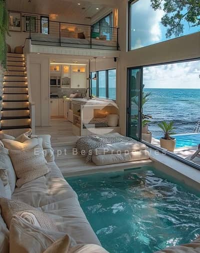 Own Your Villa Prime Location, Sea View Fully Finished Over 8 Years