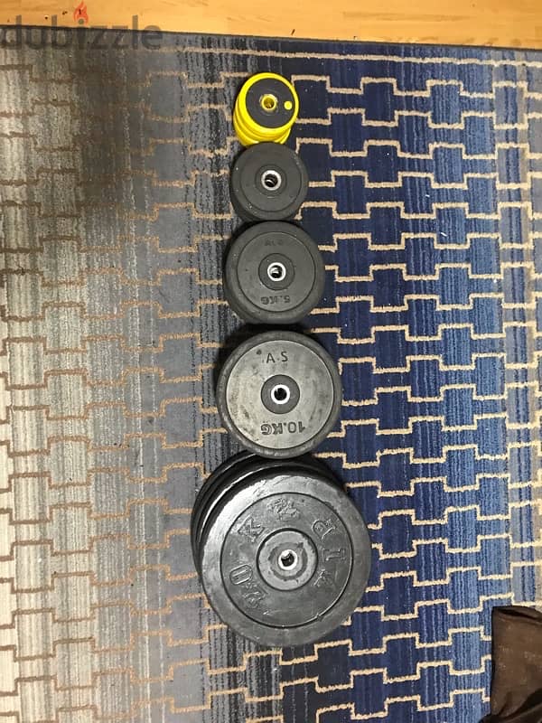 150 kg weight plate bundle 1