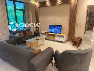 Ultra Lux Fully Furnished 188 SQM Apartment With Garden For Rent in Eastown 5th Settlement New Cairo Near AUC and Golden Square
