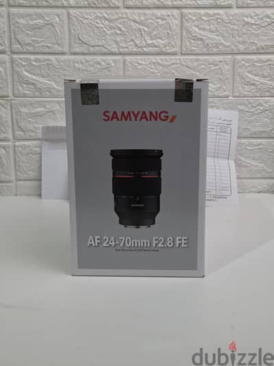 Samyang Af 24 : 70  F/2.8 بالضمان والفاتورة