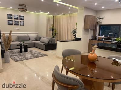 Apartment with Garden for Rent in Lake View Residence New Cairo Fifth Settlement Golden Square Near AUC Prime Location