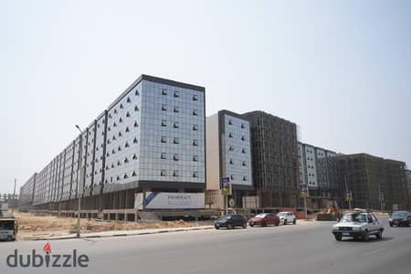 Pharmacy for sale: Ground-floor unit with direct frontage on Al-Sa'qa Street in Sheraton Al-Matar, adjacent to City Centre Almaza and Cairo Airport; p