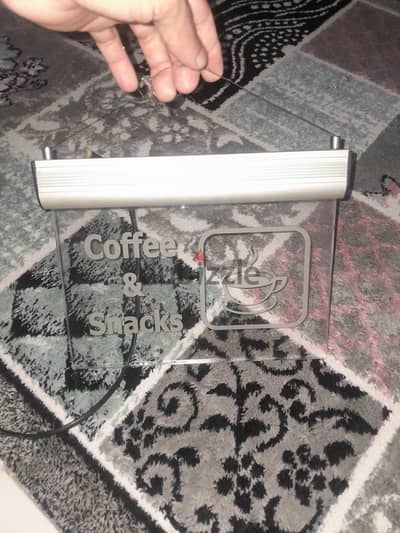 يافطه LED مضيئة كوفي شوب