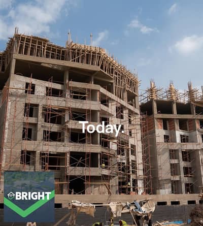 Own a duplex for sale in New Cairo, next to Cairo Festival City, in The Brooks, with installments over 12 years.