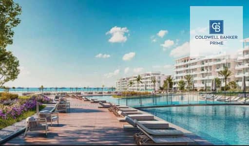 Best opportunity to buy a fully finished 154 sqm chalet with lagoon and sea views in Jamila, North Coast, Sidi Heneish, next to Alam El Roum and Ras E