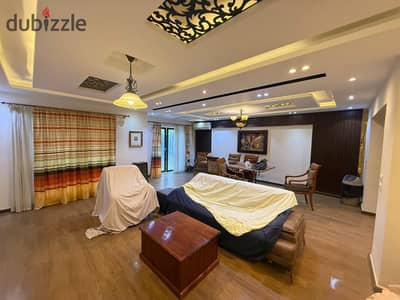 For lovers of ground floors, an apartment for sale in Al-Rehab City at a reasonable price with special finishes