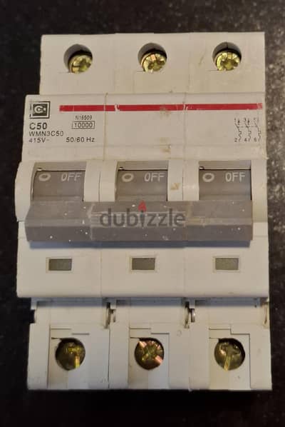 Electric panel C50  3  phases switch