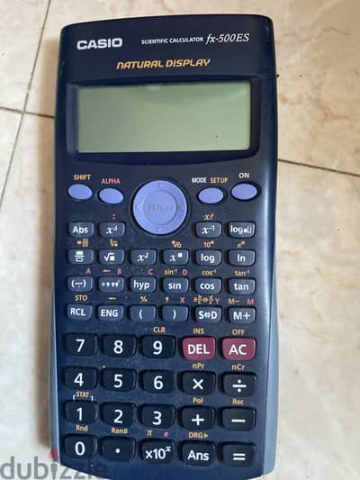 آلة حاسبة كاسيو Casio fx-500ES للبيع 