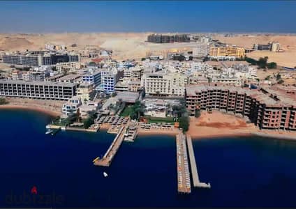 Hotel Apartment with Sea View for Sale on Hurghada Promenade | Next to Marriott | Installments Up to 4 Years