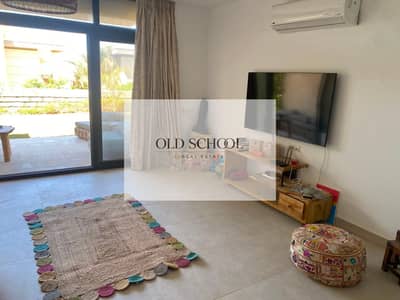 For rent Chalet Ground floor with Garden fully furnished with ACs in swan lake north coast