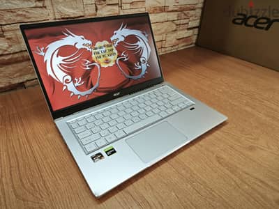 Acer swift x Ryzen™ 7 5700 GTX 1650 Gaming Laptop