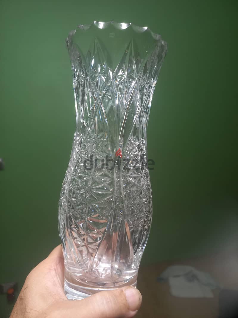 bohemian crystal vase 1