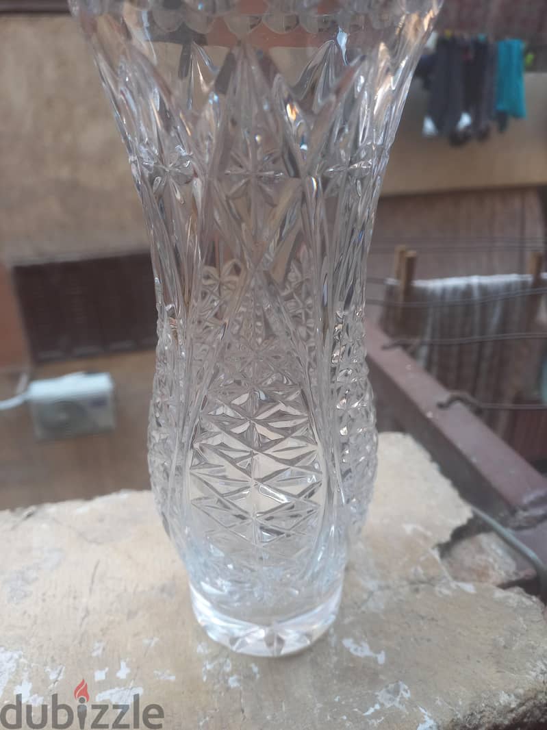 bohemian crystal vase 2