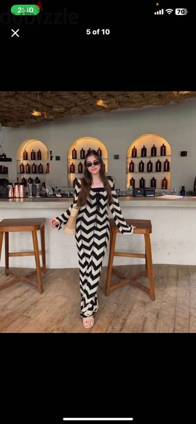 فستان شي ان مناسب للبحر استعمال مره واحده