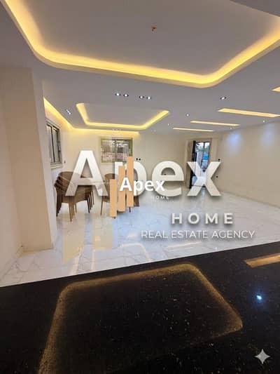 200 sqm apartment in 6th District Villas, Obour City. 3 bedrooms, 2 bathrooms, spacious reception, ultra super lux, first occupancy. A rare chance at